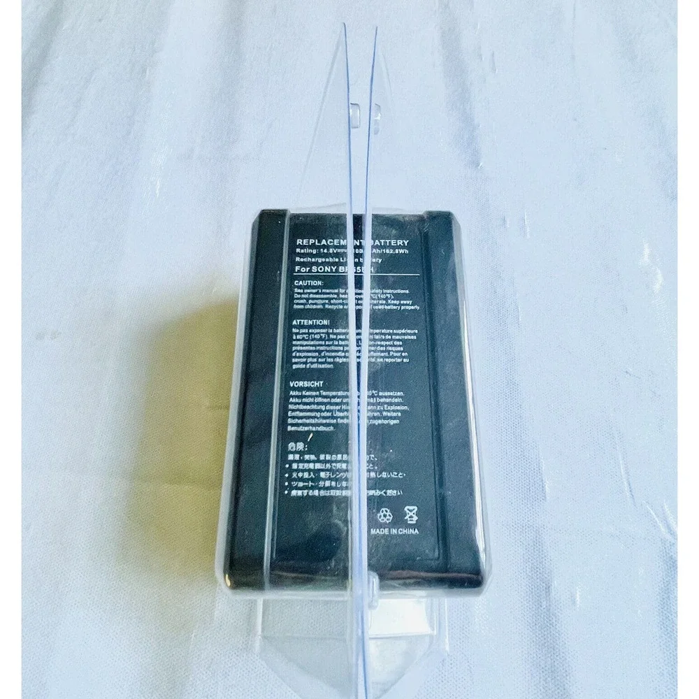New 162WH 14.8V Lithium-ion V-Mount Rechargeable Battery Pack For Sony BP65HH